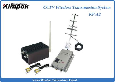 中国 CCTV 2000mW無線セキュリティ システムのための高いRF力の長期無線ビデオ送信機 販売のため