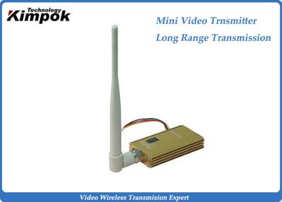 China 8CH Long Range Video Transmitter 3000m Transmission Range Wireless Transmitter for sale