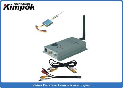 China Only 8g Lightweight Analog Video Transmitter , 200m Wireless AV Transmitter with 100mW for sale