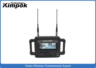 China Military Outdoor Wireless Video Receiver / Handheld COFDM Wireless Digital Receiver for sale