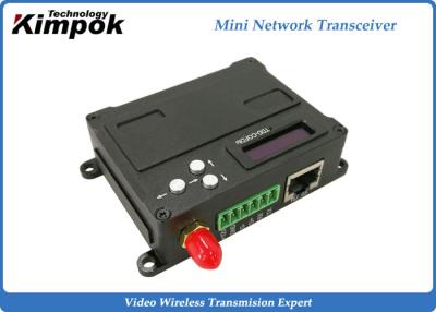 China Full Duplex Wireless Ethernet Video Transceiver , RJ45 COFDM Transmitter Receiver for sale