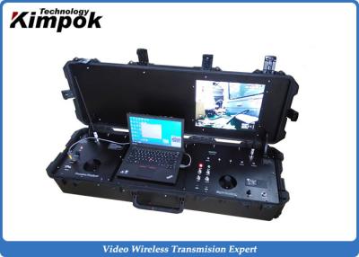 China RS232 / RS485 UAV Ground Base Station H.264 COFDM Video Receiver DVR for sale