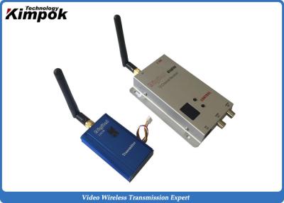 China Long Range AV Wireless Transmitter 1000mW Samll FPV Video Link , 20KM LOS Distance for sale