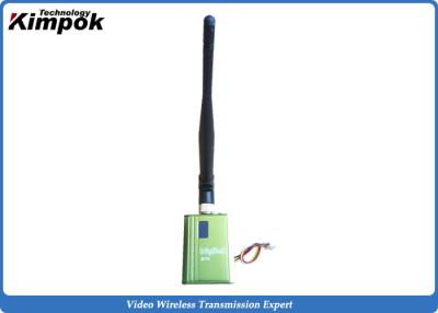 China Lightweight Analog Wireless Transmitter Video , 400mW Long Range AV Sender for EOC for sale