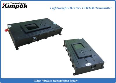 Chine Watt visuel sans fil léger de l'émetteur 3 de COFDM HD 1080P HD pour l'UAV/UGV/Robort à vendre