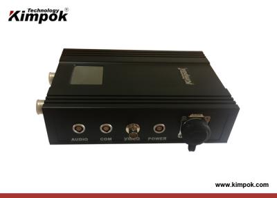 China Low Delay UAV Video Transmitter 100km LOS AES Encryption COFDM Video Link 5 Watt for sale