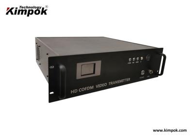 Κίνα 100W COFDM Video Transmitter AES Encryption Long Range Wireless Transmitter for Maritime προς πώληση