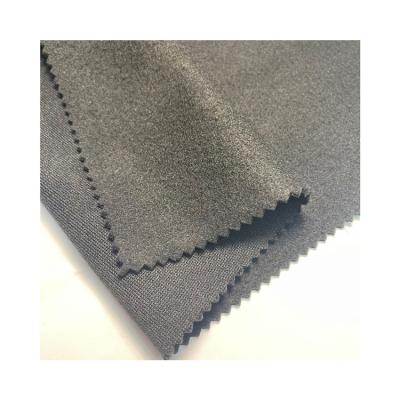 China Antistatic 100% Polyester Fleece Jersey Fabric Backside Brush Knit Fabric For Fleece for sale