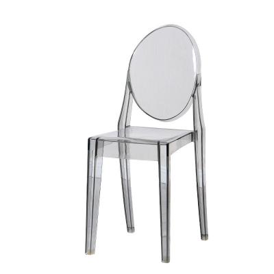 China Modern Custom Acrylic Furniture Lucite Dining Chairs For Dinning Room Wedding Event for sale