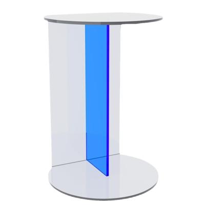 China Minimalist  Custom Color Acrylic Coffee Table Side Table Tea Table for Indoors and Outdoors for sale