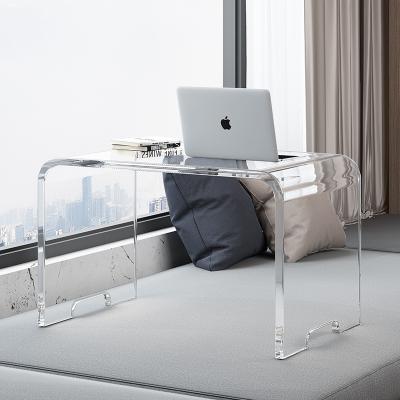 China Transparent Acrylic Multi-Purpose Table For Bay Windows  Balconies Living Rooms Bedrooms, And Bedside Use for sale