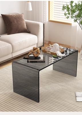 China Custom Acrylic Coffee Table Elegant and Scratch-Resistant with Customized Thickness for sale