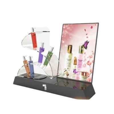 China Acrylic Display for Cosmetic Shops Customizable Design Counter-Top Placement Material for sale