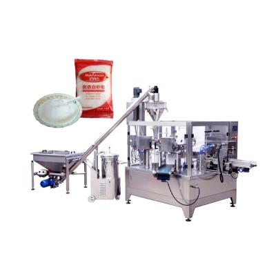 China 1kg Premade Bag Packing Machine 8.5kw Zipper Pouch Packing Machine for sale