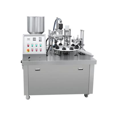 China máquina de rellenar del tubo semi automático 350kg que sella plástico 4.2kw laminado en venta