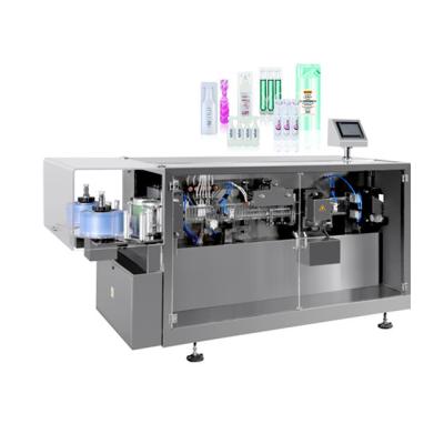 China Mini Monodose Olive Oil Plastic Ampoule Filling Machine PLC Control for sale