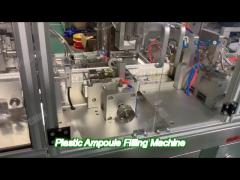 pharmaceutical plastic ampoule filling machine oral liquid filling capping machine