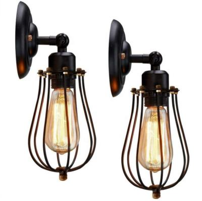 China Vintage Minimalist Industrial Wall Lamp Wall Sconce For Bedroom for sale