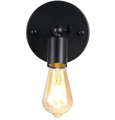 China Industrial Black Wall Sconce Light Wall Mount Decorative Lighting Wall Light for sale