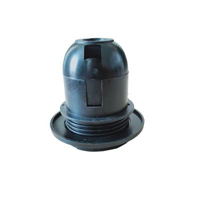 China Vintage Black E26 USA Plastic Lamp Holder Socket For Connecting Light Bulb for sale