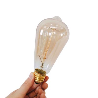 China Vintage E27 4W 220V Clear Color Antique Edison Light Bulb 220V Edison Bulb For Indoor Lighting for sale