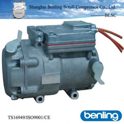 China Refrigeration Parts 48V DC Inverter Scroll Compressor For Electric Vehicle Bus Truck HVAC System for sale