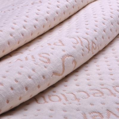 China Organic Organic Cotton Fabric Wholesale , Polyester Jacquard Cotton Knit Mattress Fabric for sale