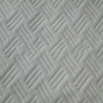 China Anti Static Wholesale Plain Pattern Fabric , Jacquard Knit Fabric Mattress Ticking for sale