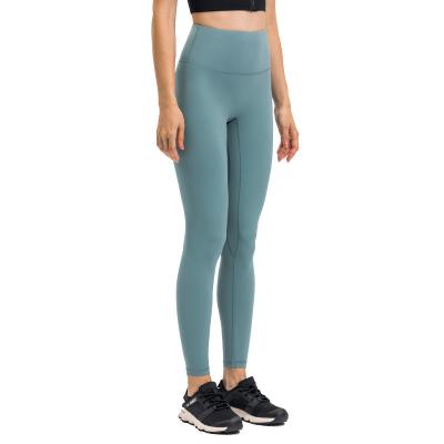 China High Fitness Cropped Waist Yoga Pants Skin-friendly Tight Fitting Comfortable Water Proof for sale