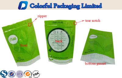 China CMYK / Pantone stand up packaging pouches , candy resealable food pouches for sale