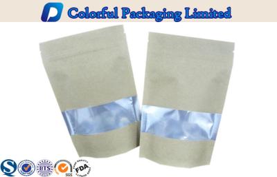 China biodegradable stand up food pouches for washing powder , pool powder for sale