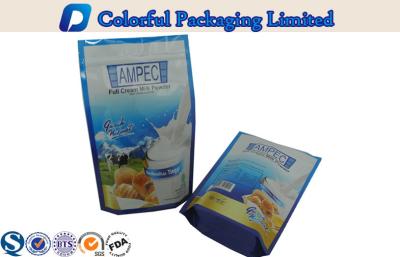 China Recyclable Stand Up Bag For Whey Powder , Aluminum Foil Flour Pouch for sale