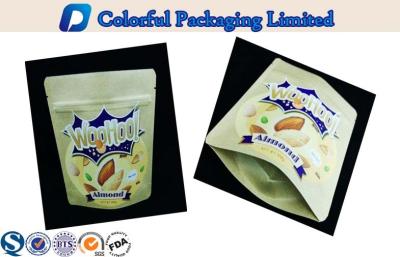 China Kraft Paper Bag / Pet Food Packaging / Resealable Packaging Bag with Ziplock for sale