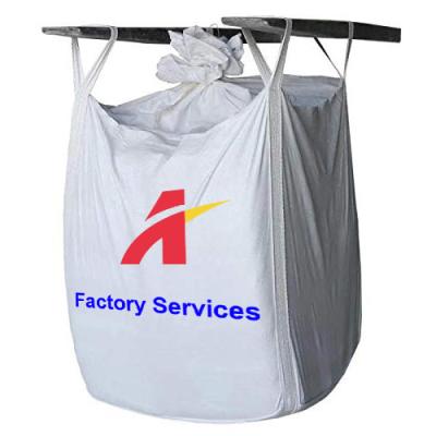 China Breathable 1 Ton Dimension Saco Jambo Cement Jumbo Super Big Bags Bag For Barite for sale