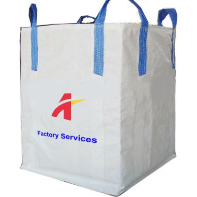 China Manufacturer-Supplier Breathable Barite Empty Plastic Jumbo Size FIBC Bag For Sulfur for sale