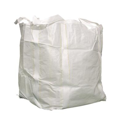 China ANTISTATIC Super Laminated 1ton Firewood Super Sack Mineral Waste Jumbo Sand Bag with FIBC Construction for sale