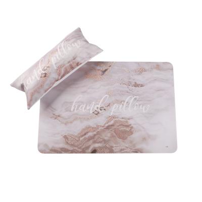 China Wholesale Healthy and Comfortable BAOSHIMAN New Color PU Leather Pad Hand Nail Cushion Pad for sale