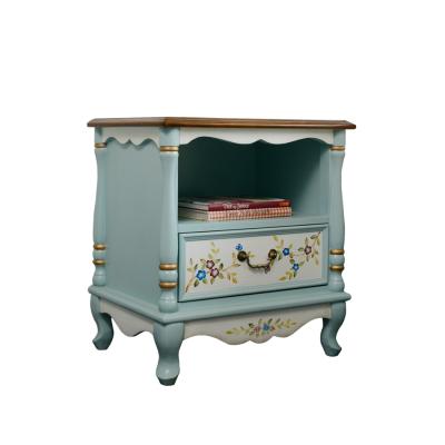 China Wholesale antique bedroom bed furniture sets bedroom side table lamps nightstands with drawers for sale