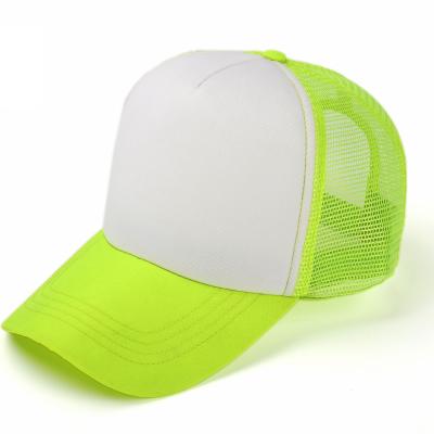 China JOINT JOINT Cheap Custom 100% Panel Polyester 5 Mesh Trucker Cap for sale