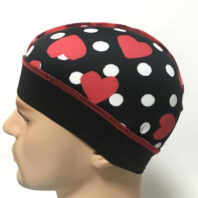 China High Quality Custom Made Silky Common Compression Hair Shower Dome Wave Cap for sale