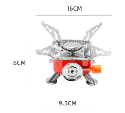 China Mini square stove gas stove portable folding cassette stove camping stove for sale