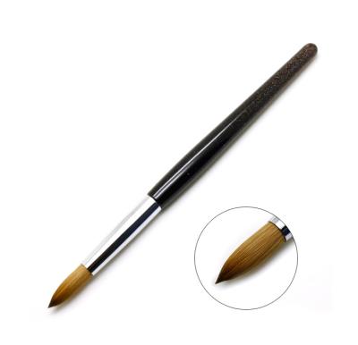 China Easy Apply Germany Manicure Brush 777 Private Label Kolinsky 100% Acrylic Nail Art Brush for sale