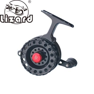 China Lizard H65G 3.6 Gear Ratio 5 Long Foot Raft Reel Fly Fishing H65G Plastic Reel for sale