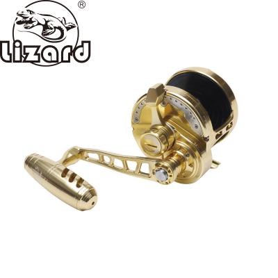 China Lizard Ocean Boat Fishing Reel 6.3:1 High Speed ​​Gear 9+2BB Building Stainless Steel Metal Anti-Corrosion UT Gear Trolling Reel for sale