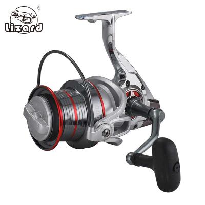 China Lizard Preloading Reel Metal Body Spool 4.0 Speed ​​Ratio 14+1 Spin Ratio Fishing Reel For Saltwater CTS for sale