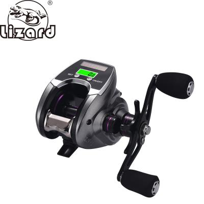 China Lizard digital display reel sea fishing lure baitcasting reel DZ for sale