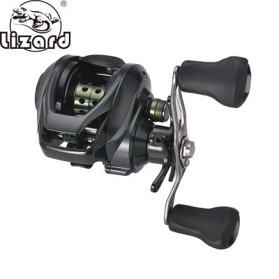 China Plastic + Metal Lizard Baitcasting Fishing Reel 19BB Ratio 7.2 Ratio 7.2 Bait Casting Left / Right Brake for sale