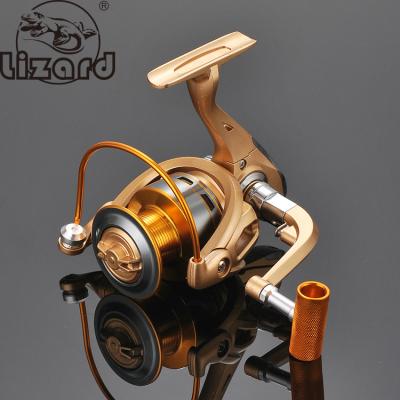 China Metal+plastic Lizard Fishing Reel 10KG Max Drag Freshwater Fishing Reel 11BB Water Resistant Design Spinning Reel For Carp Fishing for sale