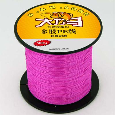 China 500M Super Strong Japan multifilament PE float marker braided fishing line 10 color 20 30 40 60LB cannot be chosen! for sale