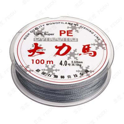 China Sink Lizard Line Fishing Super Superpower 100M JAPAN PE Braided Multifilament Fishing Line 20 30 40 50 Pounds Free Shipping for sale